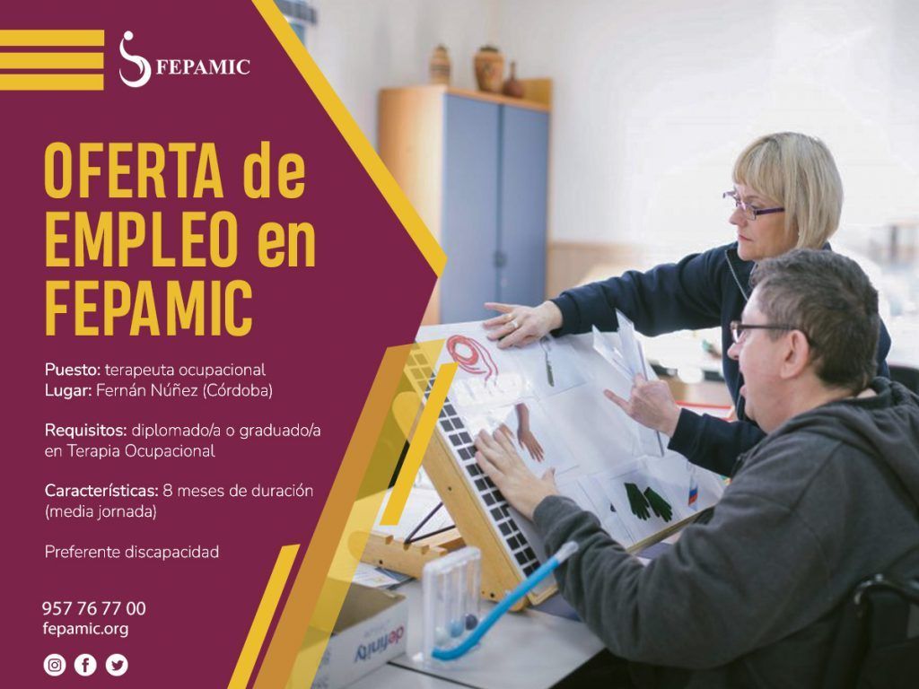 Empleo Terapeuta FEPAMIC