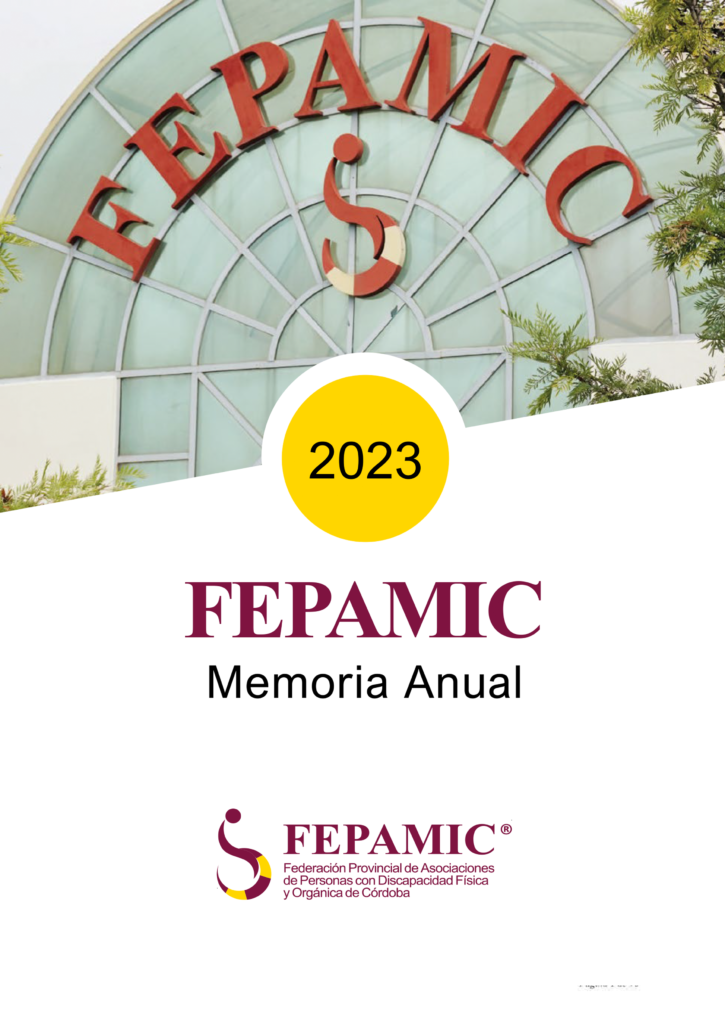 Memoria de actividades de Fepamic de 2023