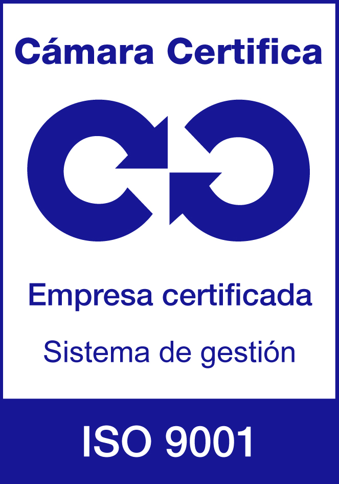 Sello de certificación norma ISO 9001