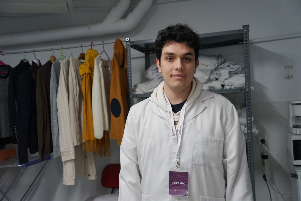 Lorenzo, voluntario en fepamic